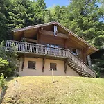 Alpehytte Le Grand Cerf En Rondins Avec Jacuzzi La Bresse