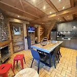 Le Grand Cerf En Rondins Avec Jacuzzi * La Bresse