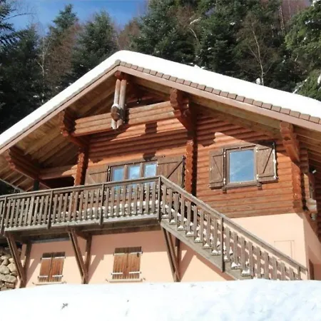 Le Grand Cerf En Rondins Avec Jacuzzi Chalet La Bresse