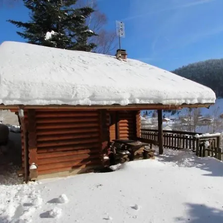 Le Grand Cerf En Rondins Avec Jacuzzi La Bresse