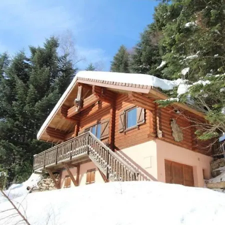 Le Grand Cerf En Rondins Avec Jacuzzi Chalet La Bresse
