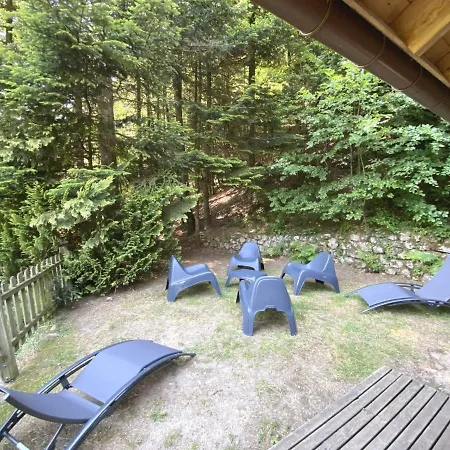 Le Grand Cerf En Rondins Avec Jacuzzi La Bresse