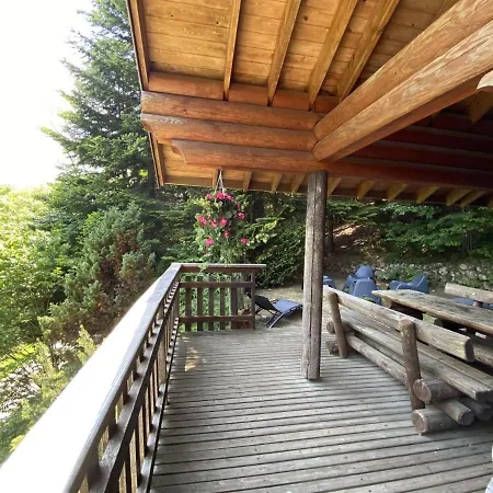 Chalet Le Grand Cerf En Rondins Avec Jacuzzi La Bresse