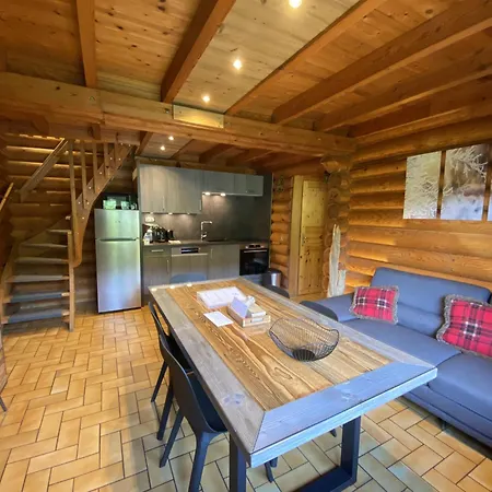 Le Grand Cerf En Rondins Avec Jacuzzi Chalet