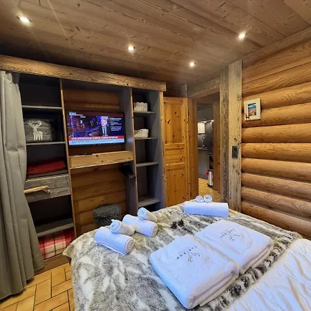 Le Grand Cerf En Rondins Avec Jacuzzi La Bresse