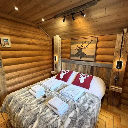 Alpstuga Le Grand Cerf En Rondins Avec Jacuzzi *