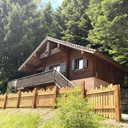 Alpstuga Le Grand Cerf En Rondins Avec Jacuzzi La Bresse