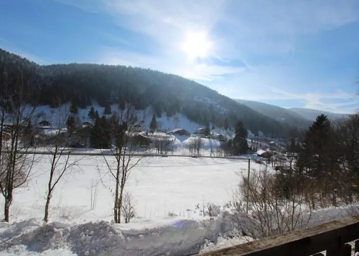 Le Grand Cerf En Rondins Avec Jacuzzi Horská chata La Bresse