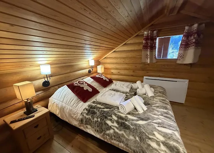 Le Grand Cerf En Rondins Avec Jacuzzi Horská chata La Bresse